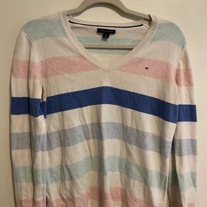 Tommy Hilfiger Striped Multicolor Sweater